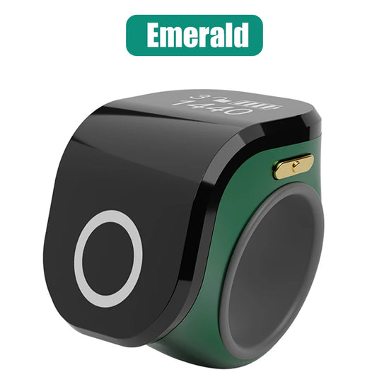 Contatore Digitale da Dito con Schermo OLED Impermeabile – Clicker Elettronico per Uncinetto e Maglia