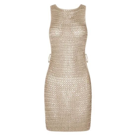 Abito Mare Copricostume Donna Sexy Monospalla Estivo con Intaglio – Look Fashion da Spiaggia 2025