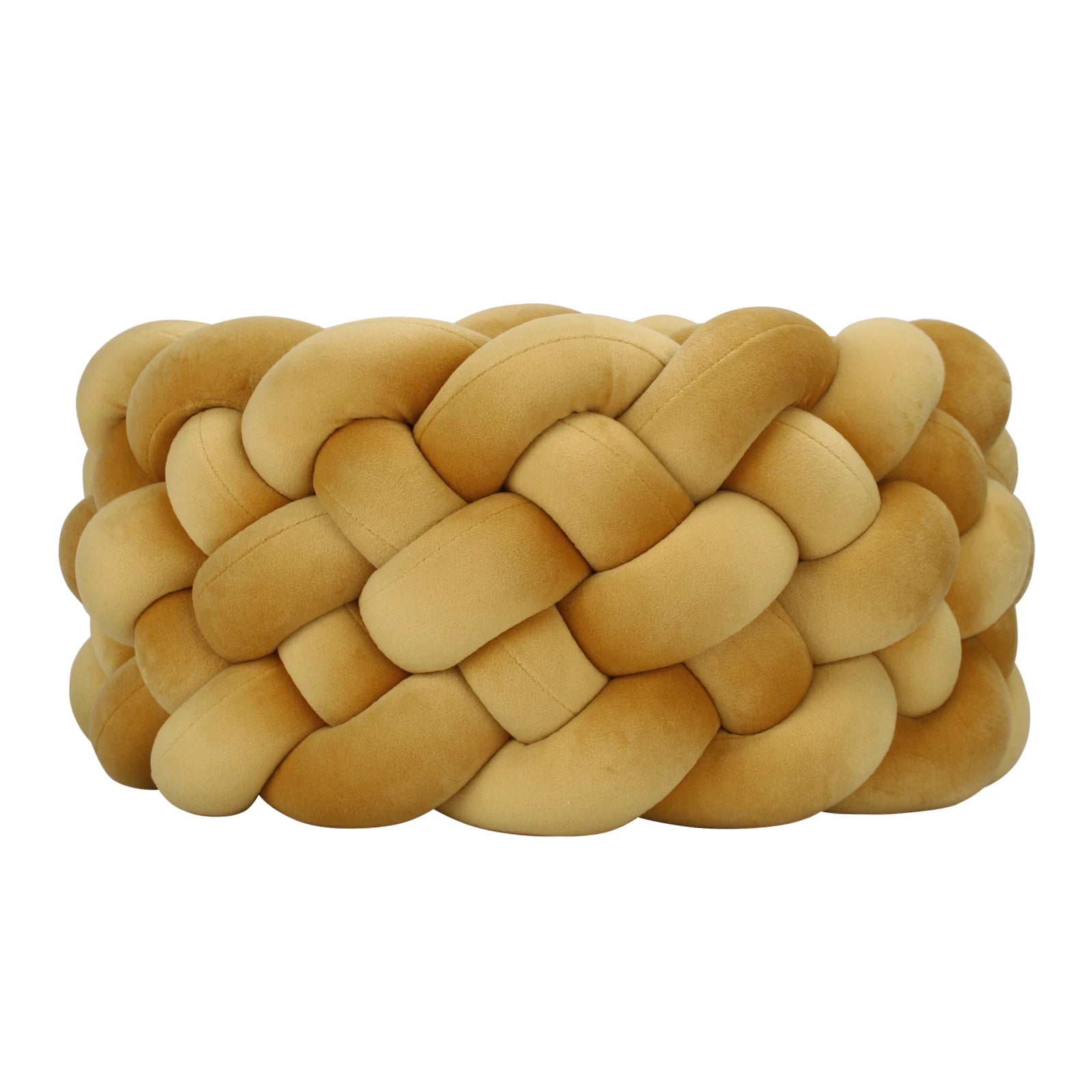 Paracolpi Culla Treccia Intrecciata 300 cm – Cuscino Nodo Protettivo per Lettino Neonati