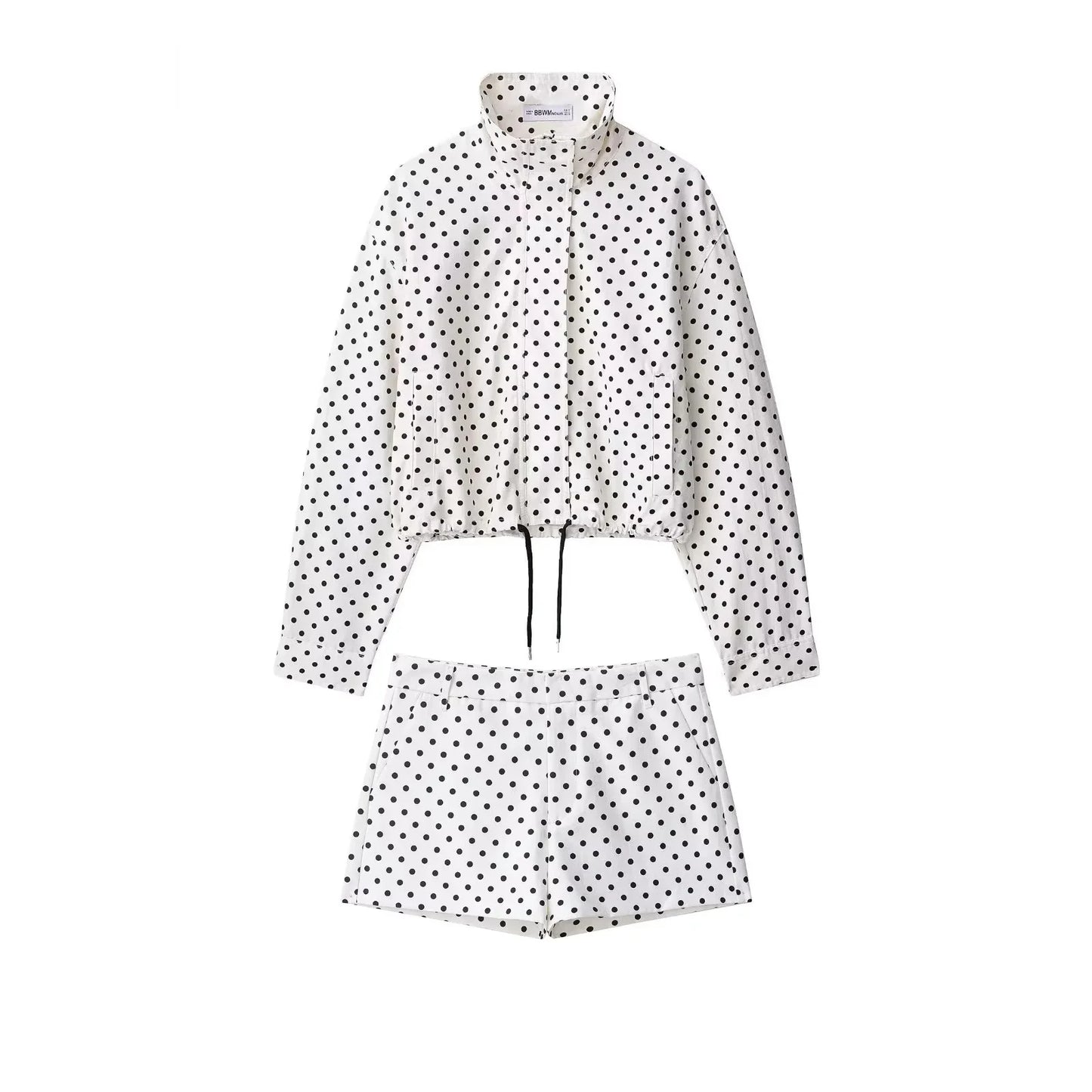 Completo Donna Pois – Set Estivo Top e Shorts