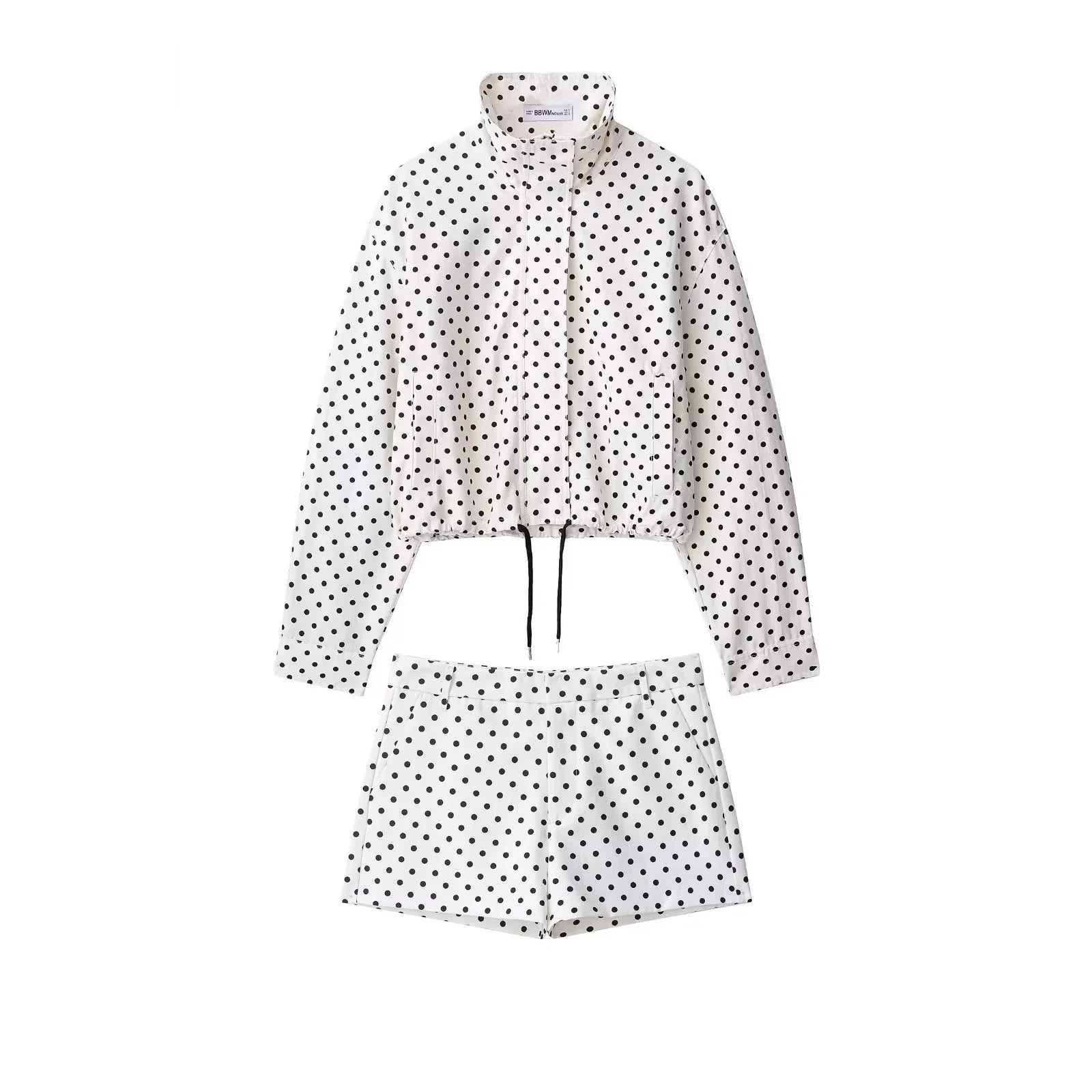 Completo Donna Pois – Set Estivo Top e Shorts