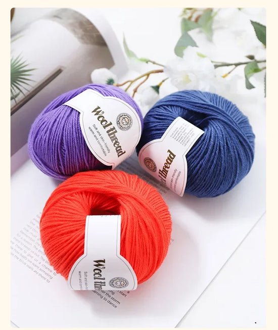 Set 10 gomitoli lana merino 500 g – filato grosso per maglioni, sciarpe e progetti a maglia / uncinetto