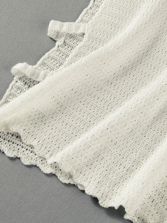 Vestito Donna Mare Estivo Scollo U con Tagli Laterali – Corto e Sexy a Righe Estate 2025