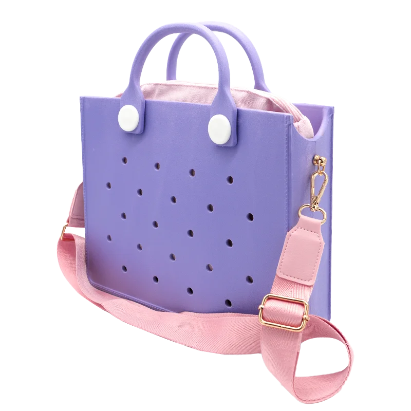 Borsa Bogg Personalizzabile con Fori per Spille - 27 Colori