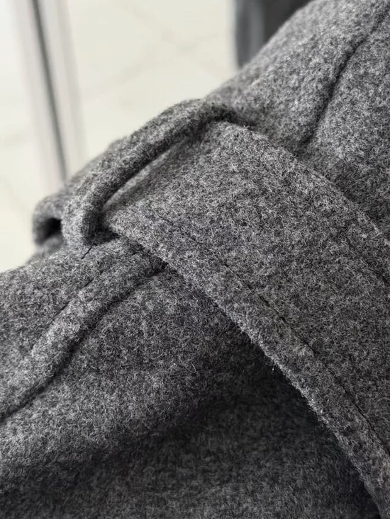 Cappotto Corto Donna Collo Alto con Zip e Tasche - immagine 5