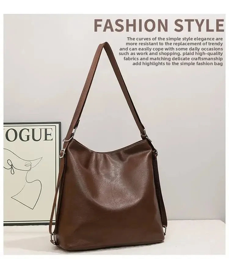 Borsa donna grande capacità 3-in-1 stile sirena (mermaid) – crossbody, tracolla e spalla, perfetta per lavoro, viaggio e uso quotidiano 2025