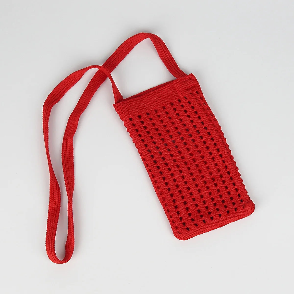 Borsa Maglia Traforata per Cellulare – Mini Phone Pocket per Telefono