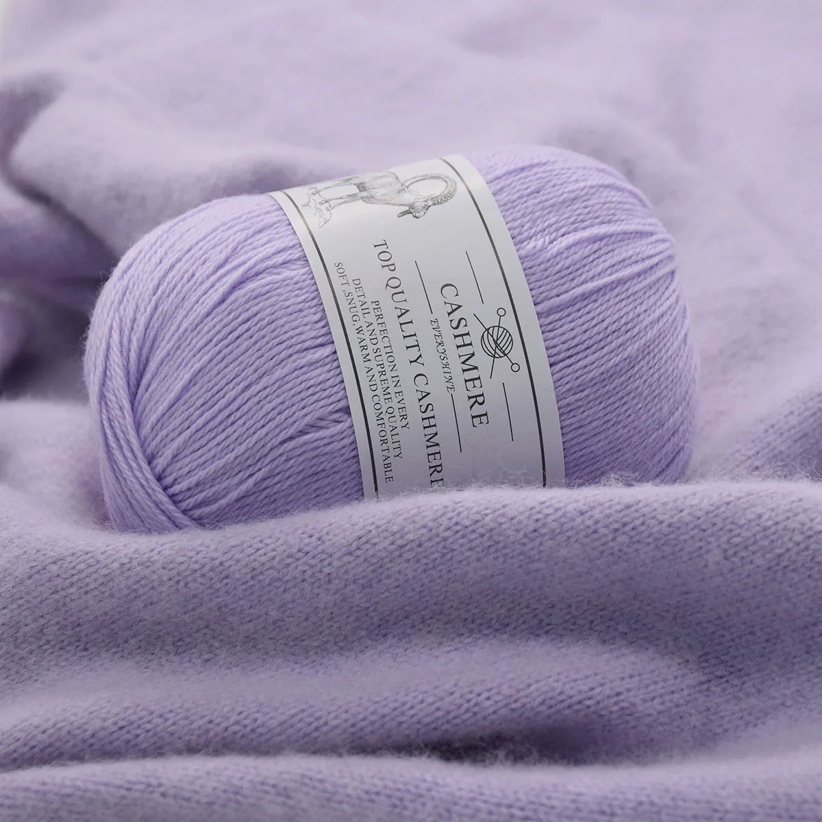 Set 6 gomitoli filo cashmere donna – Lana alta qualità per maglioni, sciarpe, cappelli e progetti fai-da-te