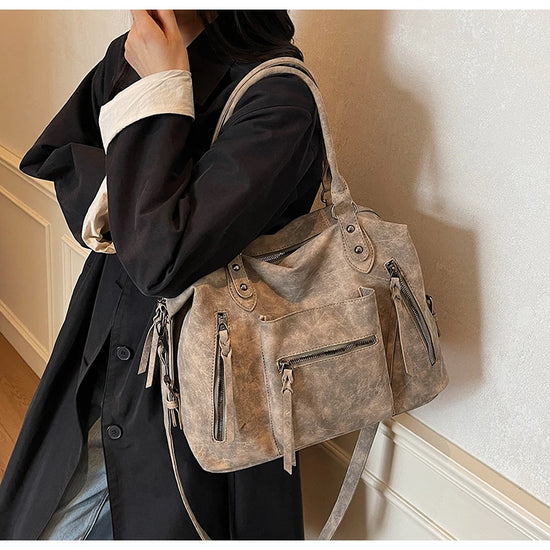 Borsa tote donna 2025 in PU leather – capiente, elegante e moderna, perfetta per commuting e stile casual-luxury