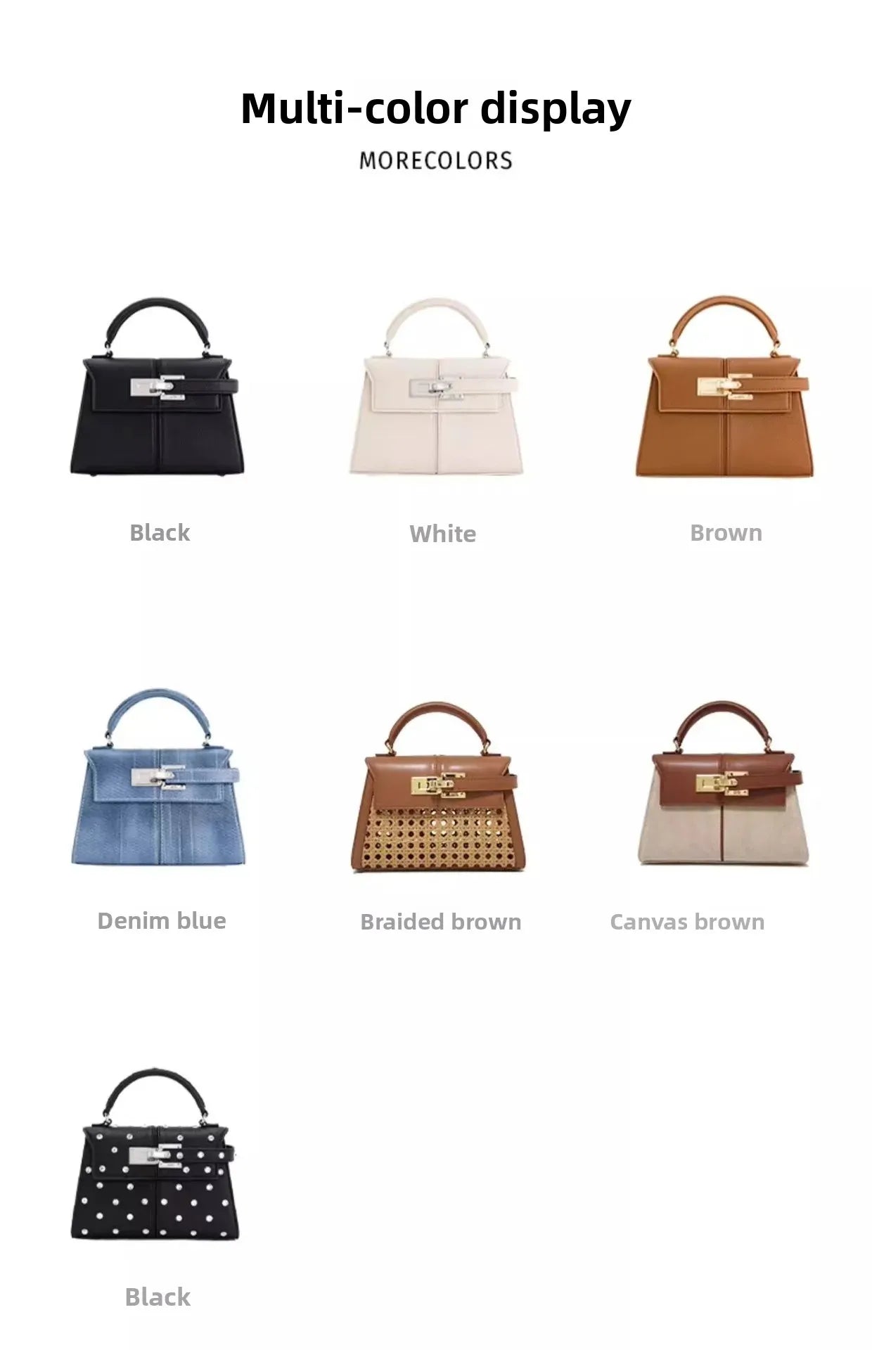 Borsa donna JWPEI “Elise” – crossbody commuter in eco-pelle elegante, divisorie interne, borsa da lavoro & tempo libero 2025