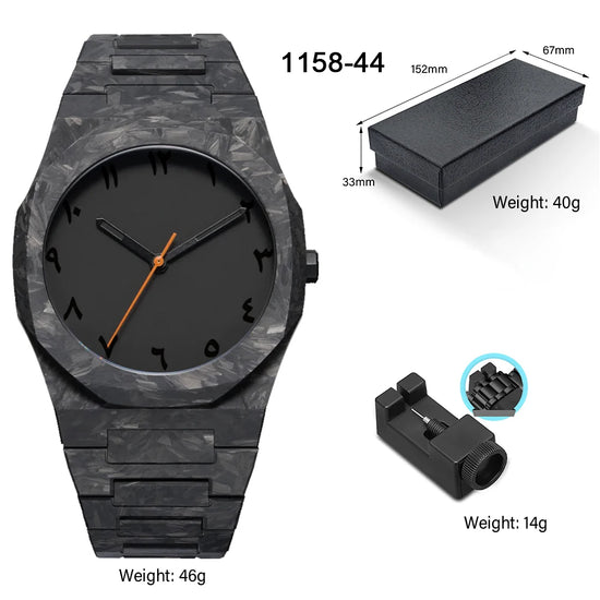 Orologio Uomo Business Numeri Arabi Ultra Sottile Quarzo 3ATM Impermeabile