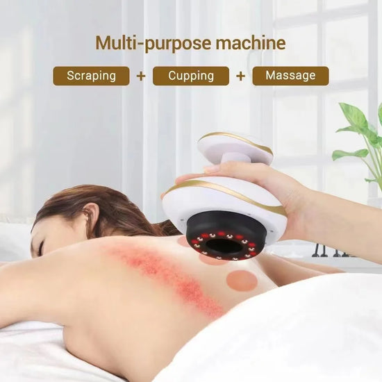 Massaggiatore Elettrico Anticellulite con Coppettazione – Guasha Riscaldante Corpo