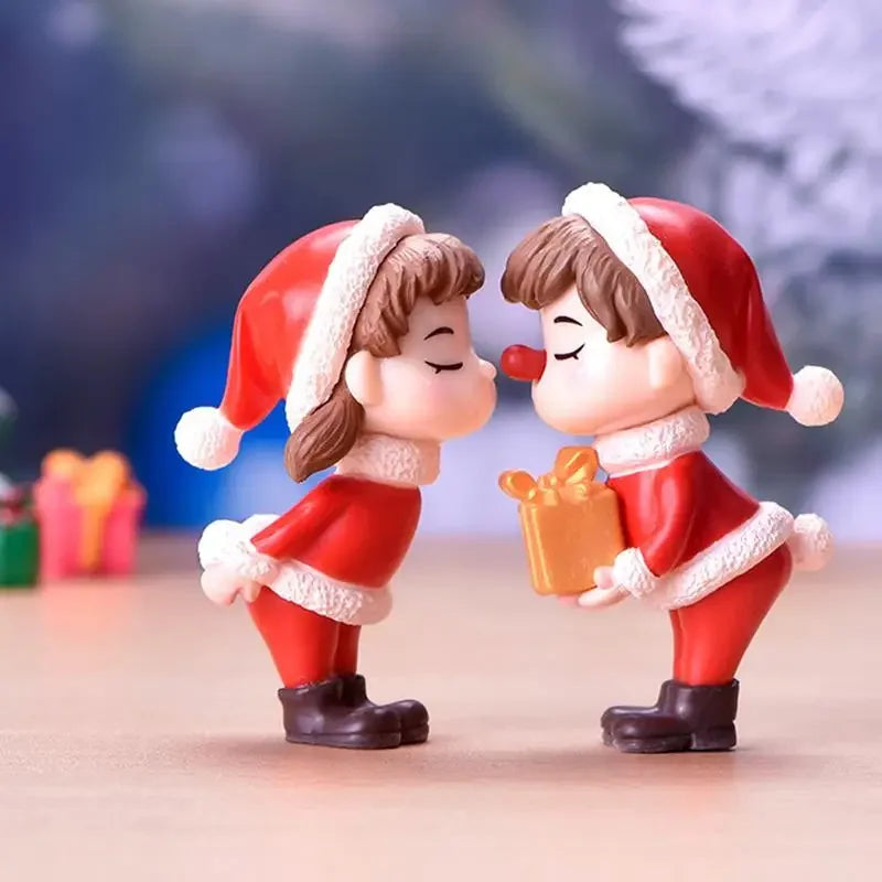 Set 1-10 pezzi per natale mini paesaggi – ornamenti natalizi, regalo creativo