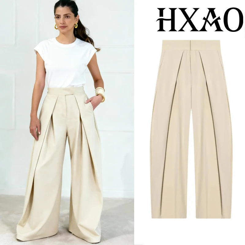 Pantaloni Oversize Donna Eleganti – Wide Leg Minimal Chic