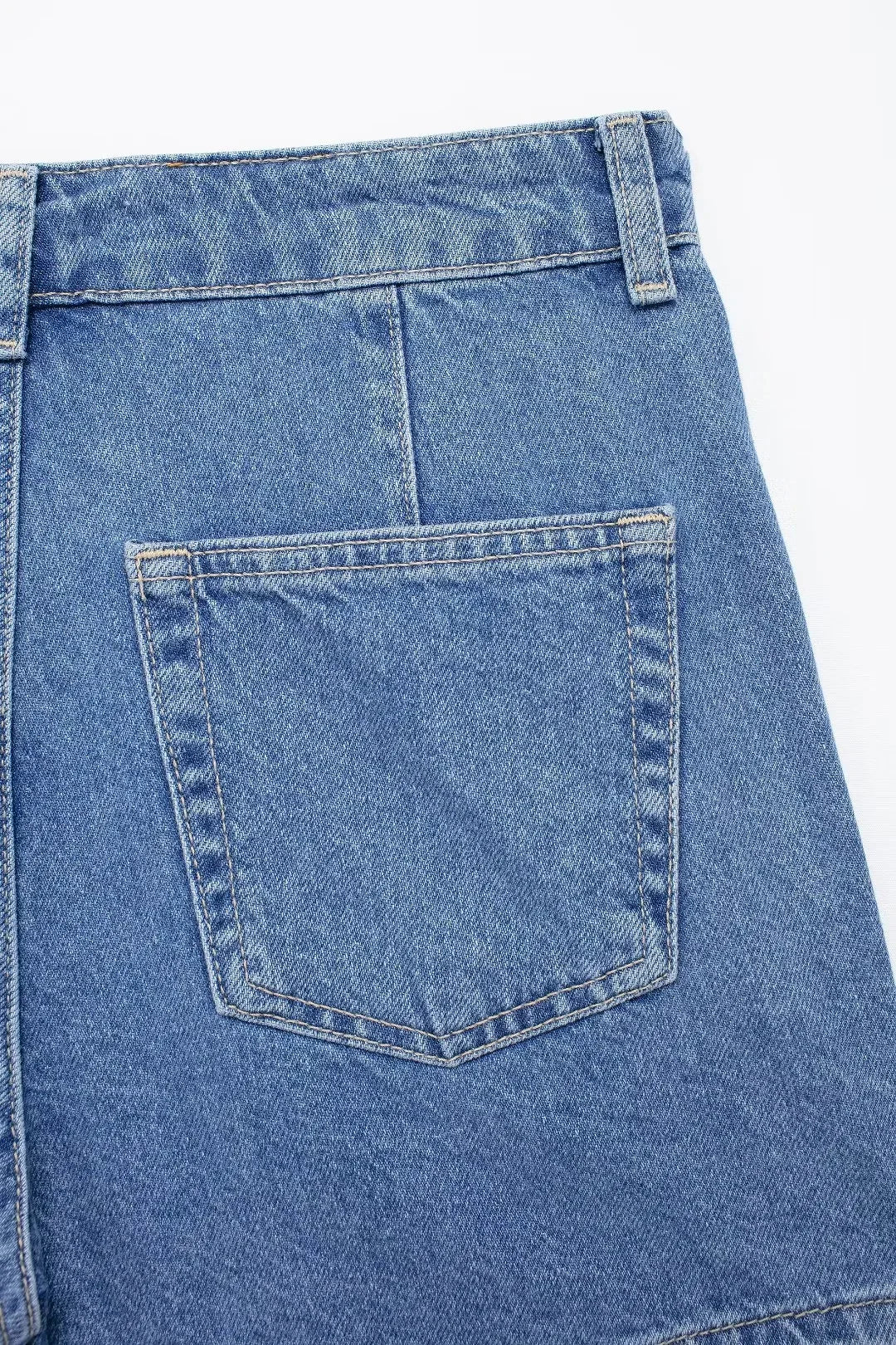 Completo Denim Donna – Set Top e Shorts Elegante Estate