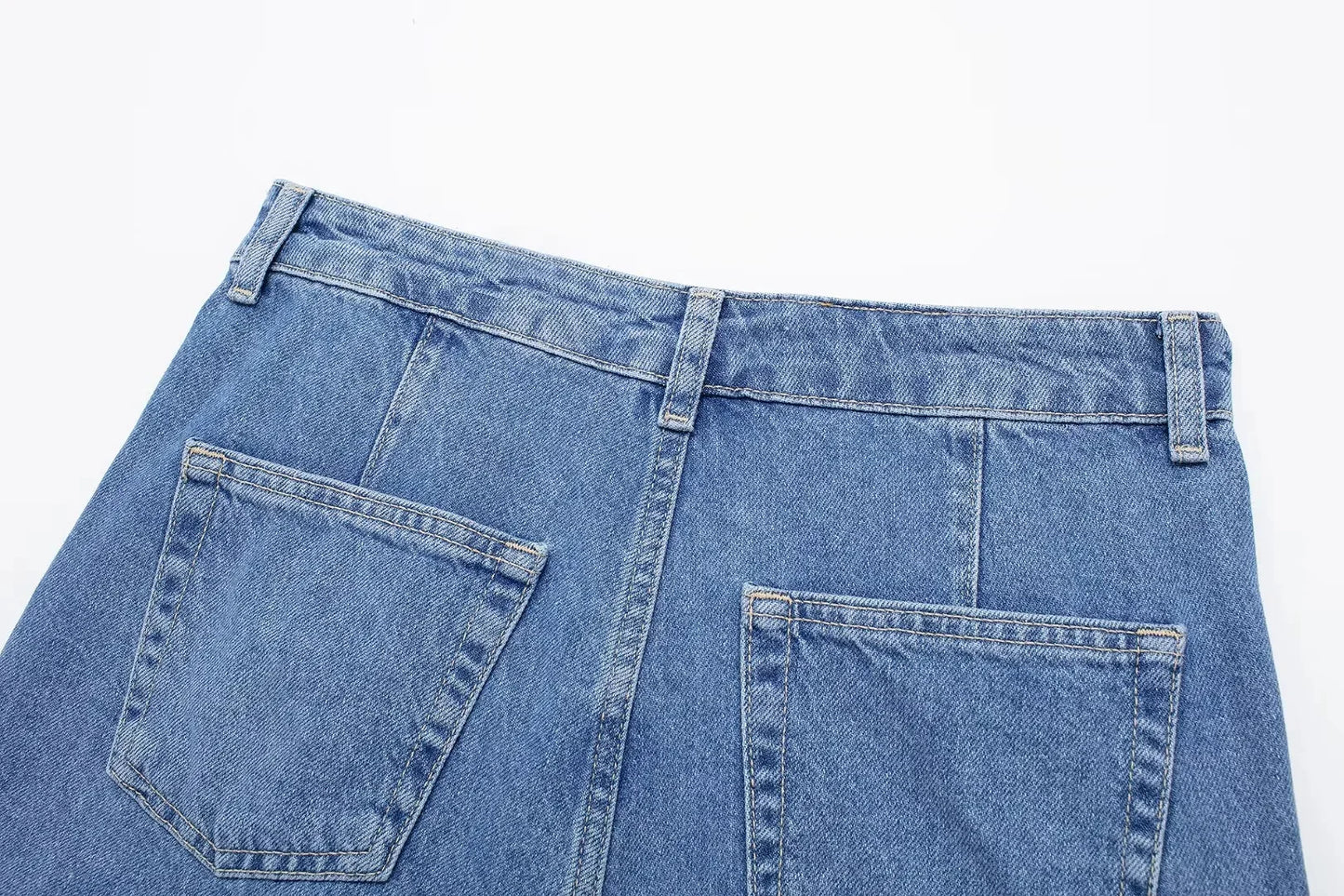 Completo Denim Donna – Set Top e Shorts Elegante Estate