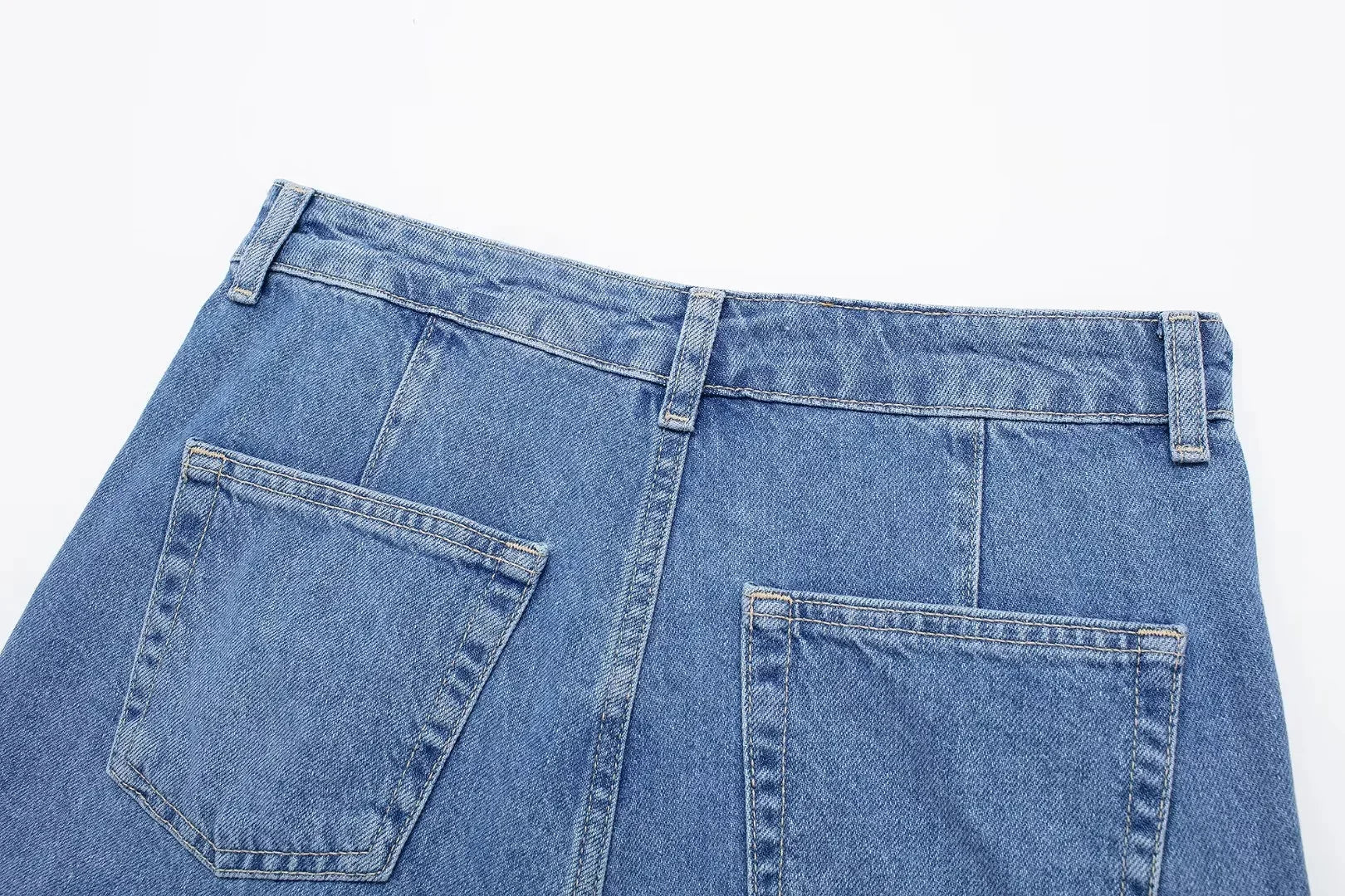 Completo Denim Donna – Set Top e Shorts Elegante Estate