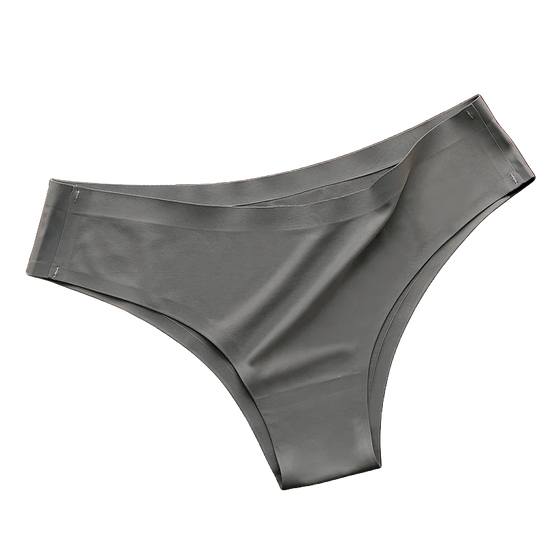 Set 4 pezzi mutandine donna seamless in ice silk – vita bassa G-string ultra sottile comfort quotidiano