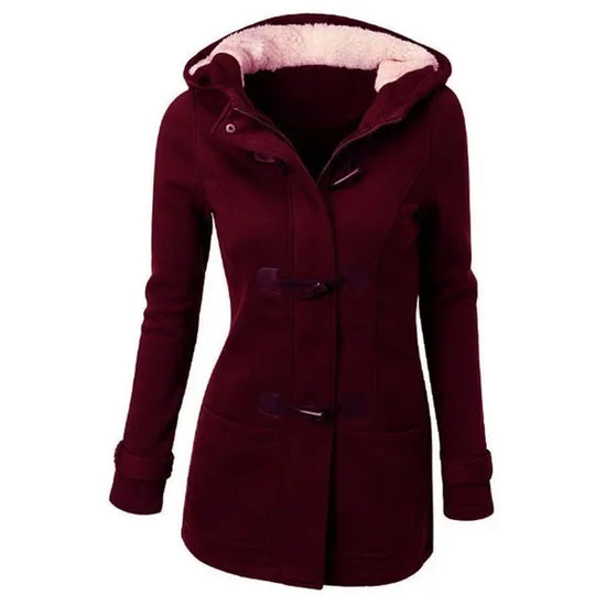 Giacca / Parka in cotone con cappuccio donna – Zipper, stile classico e versatile, nuove colorazioni 2025