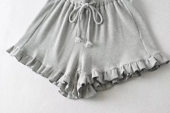 Shorts Donna Vita Alta con Coulisse – Pantaloncini Loose Estivi