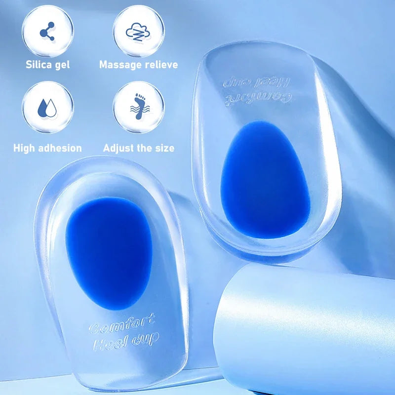 Gel Antidolore – Solette Silicone Ammortizzanti per Tallone e Piedi