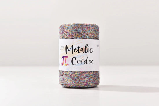Cordoncino Rigido in Core-Spun da 3 mm con Fili Metallici Argentati – Filo Decorativo di Alta Qualità per Packaging Regalo, Uncinetto e Progetti Fai-da-Te