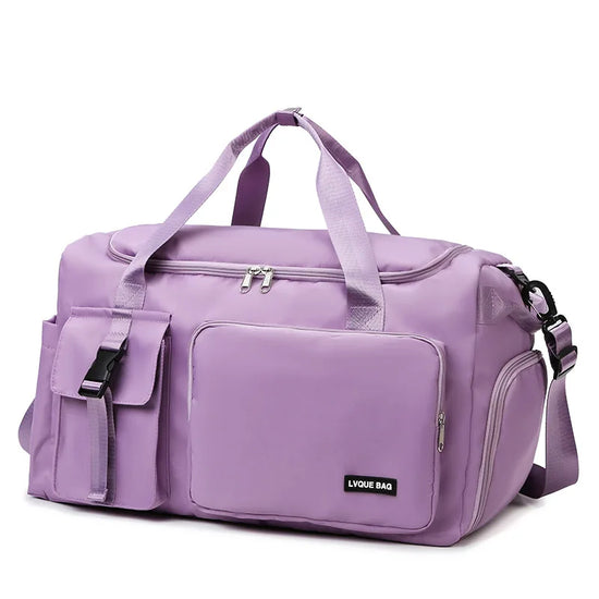 Borsa sportiva donna 2025 – duffel con doppio comparto asciutto/bagnato ideale per palestra, nuoto e viaggi