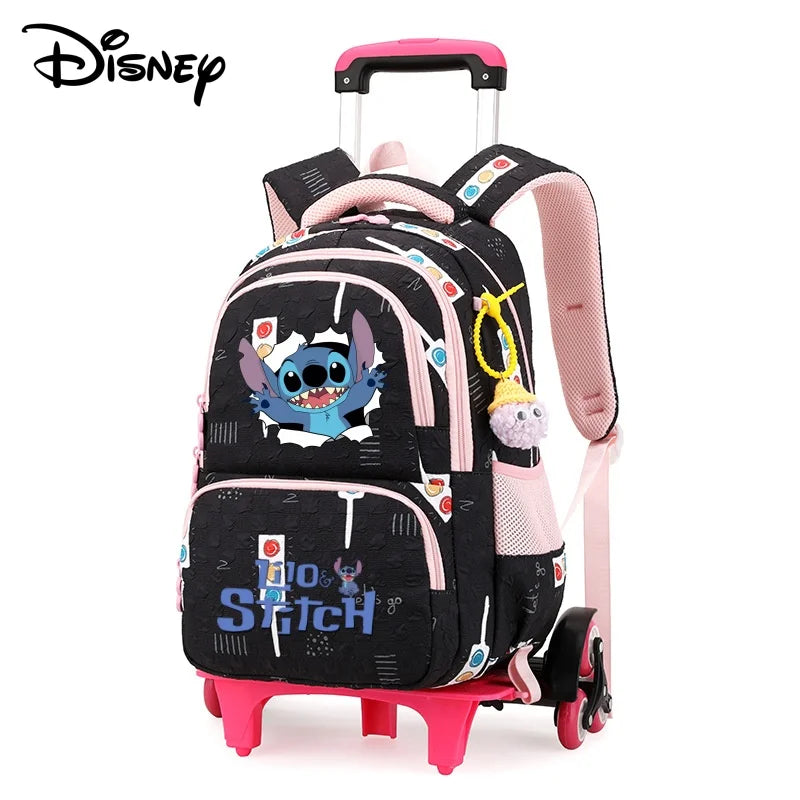 Zaino trolley Stitch 2-in-1 Disney 2025 – grande capacità, torretta, impermeabile e per laptop