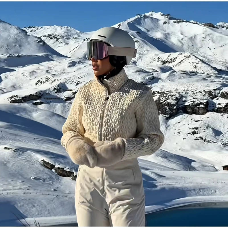 Tuta invernale trapuntata donna e varianti interne A/B