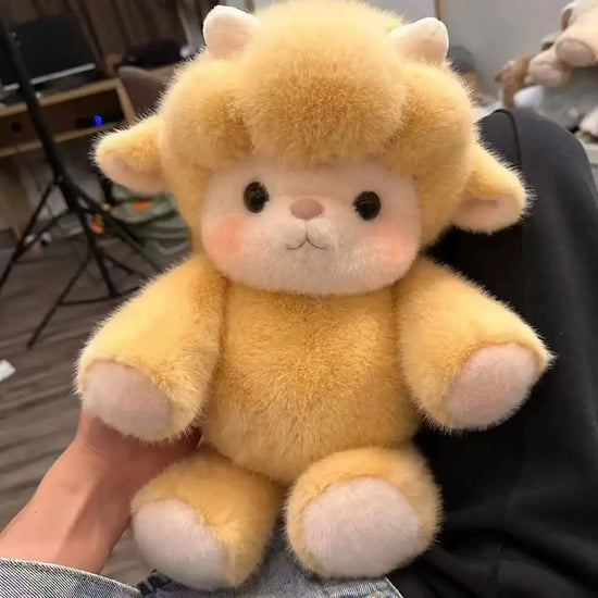 Cute Highland Calf Doll Running Little Cow Su 45cm Plush Toy Companion Toy Holiday Gift Decorative Ornament In Stock