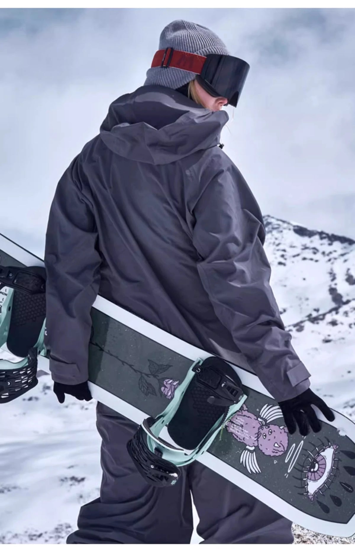 Completo sci e snowboard unisex con giacca e pantaloni
