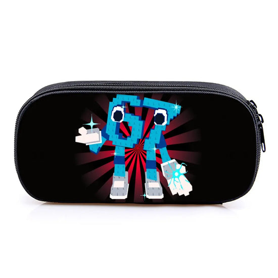 Hot Sales Colorful Number 67 Print Layered Pencil Case Quality 2D Flat Cartoon Pen Bag Best Gift for Boys/Girls School Supplies