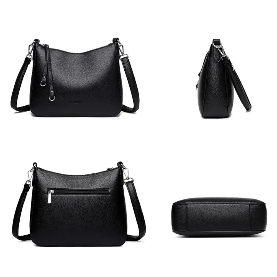 Borsa donna in ecopelle morbida – Tote e crossbody elegante per lavoro e tempo libero