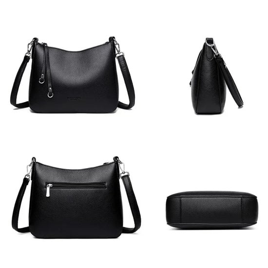 Borsa donna in ecopelle morbida – Tote e crossbody elegante per lavoro e tempo libero
