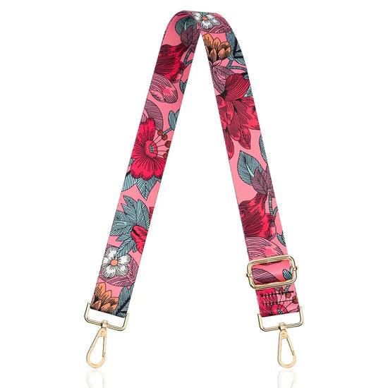 Tracolla borsa regolabile stile “guitar strap” 2025 – cinghia staccabile stampata, originale crossbody / shoulder strap