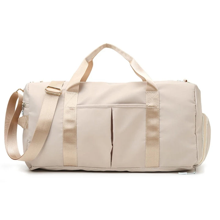 Borsa palestra donna 2025 – duffel leggero con scomparto scarpe, impermeabile e grande capienza