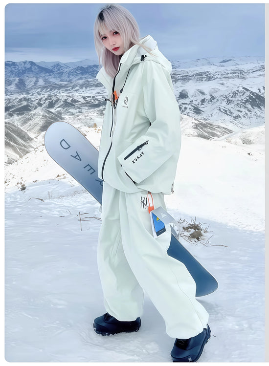 Completo sci e snowboard unisex con giacca e pantaloni