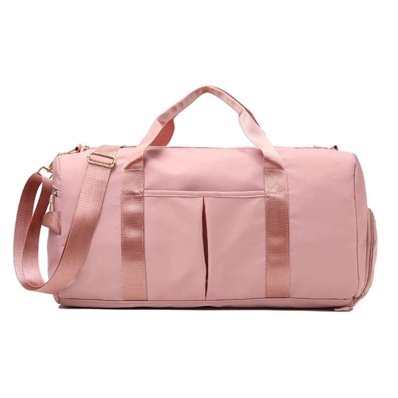 Borsa palestra donna 2025 – duffel leggero con scomparto scarpe, impermeabile e grande capienza