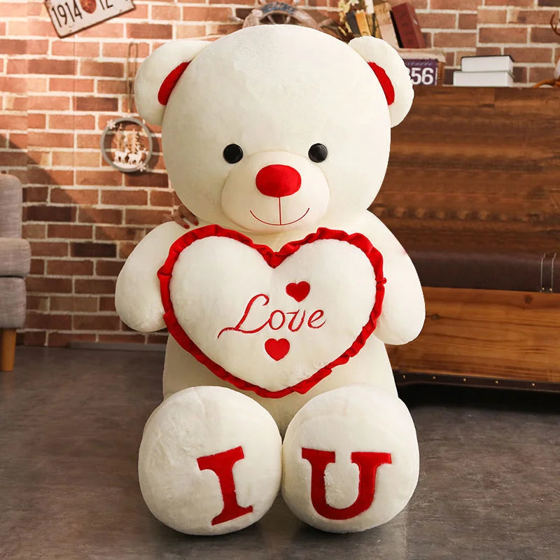 Orso Gigante Peluche 100 cm “I Love You” – Regalo Romantico per San Valentino e Anniversari