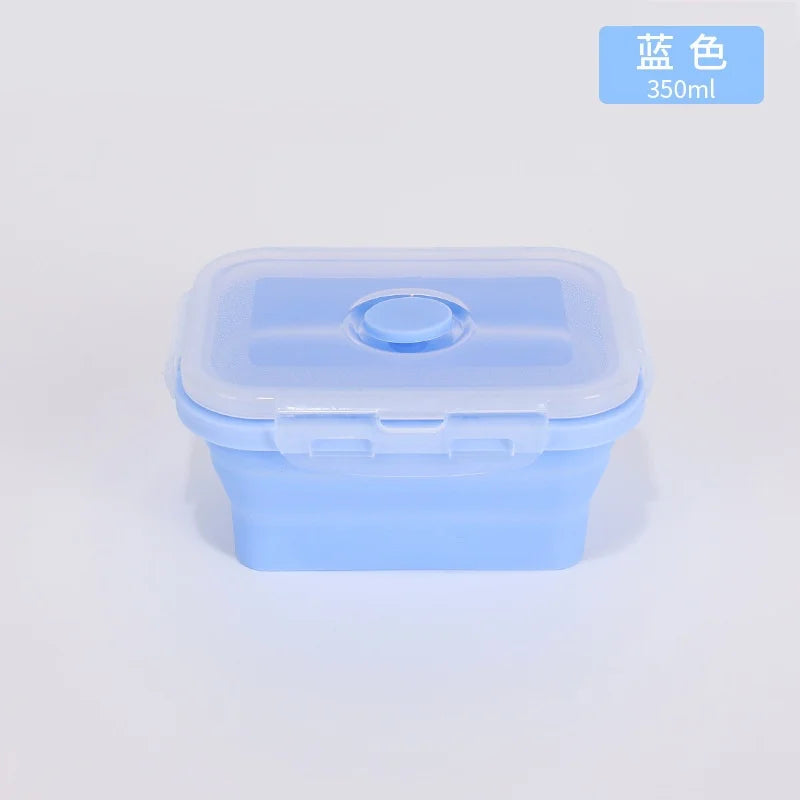 Contenitori Alimentari Pieghevoli 4 Pezzi – Set Salvaspazio in Silicone