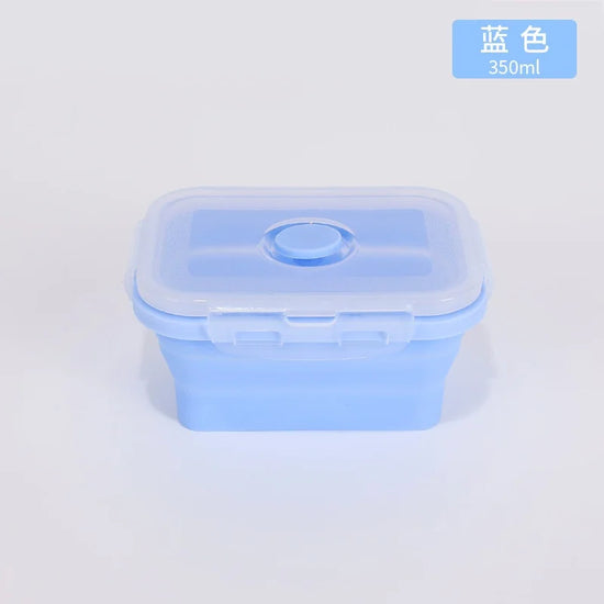 Contenitori Alimentari Pieghevoli 4 Pezzi – Set Salvaspazio in Silicone