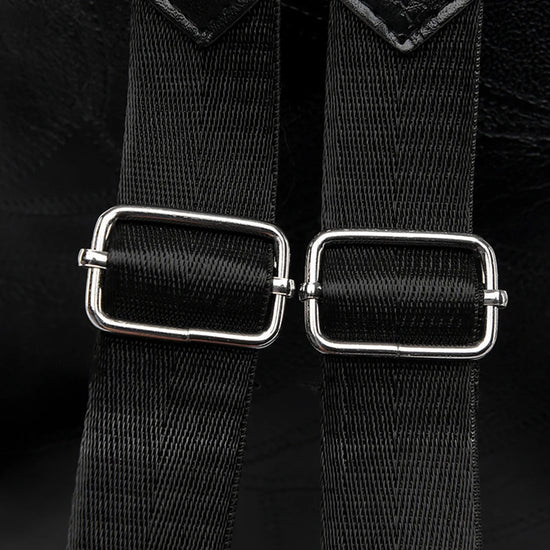 Zaino donna in pelle sintetica PU grande capacità – backpack anti-furto retrò per scuola, viaggio e uso quotidiano