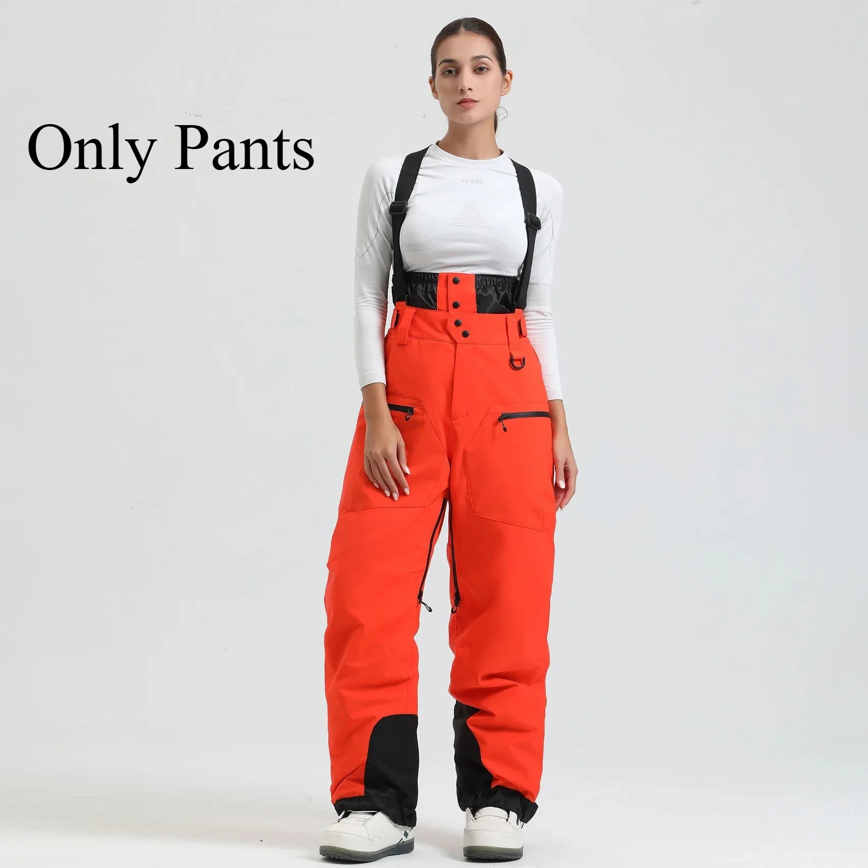 Pantaloni da neve donna 2025 impermeabili e antivento – snow pants termici tecnici per sci, snowboard e attività all’aperto