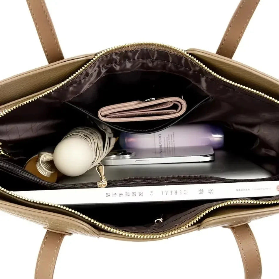 Borsa a tracolla donna con tasche e scomparti - foto 101 della galleria