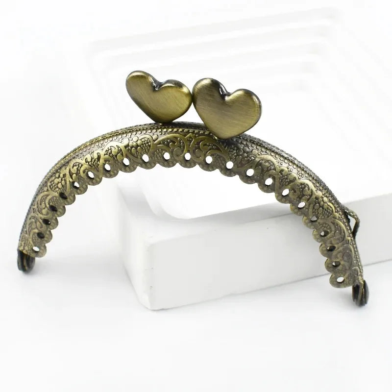 Chiusura da Cucire  85 mm con Chiusura Kiss-Lock – Mini Portamonete / Pochette DIY (1-10 pezzi)