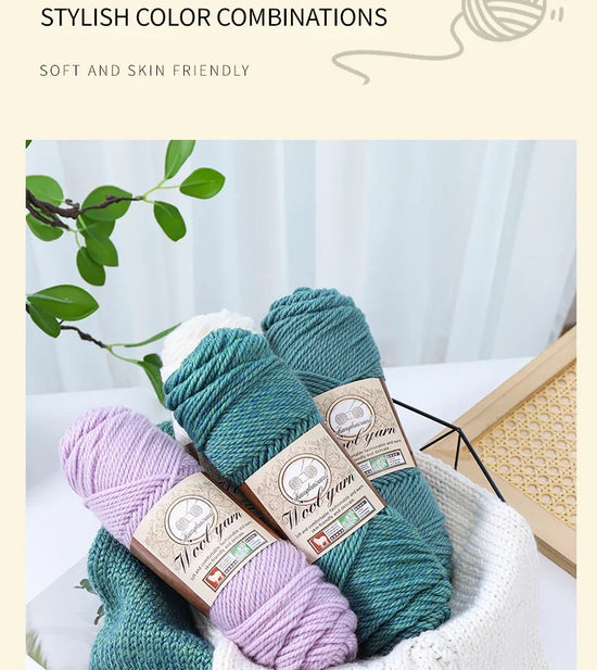 Set 5 gomitoli filato spesso alpaca 500 g – yarn grosso per maglioni, cappotti e crafting inverno