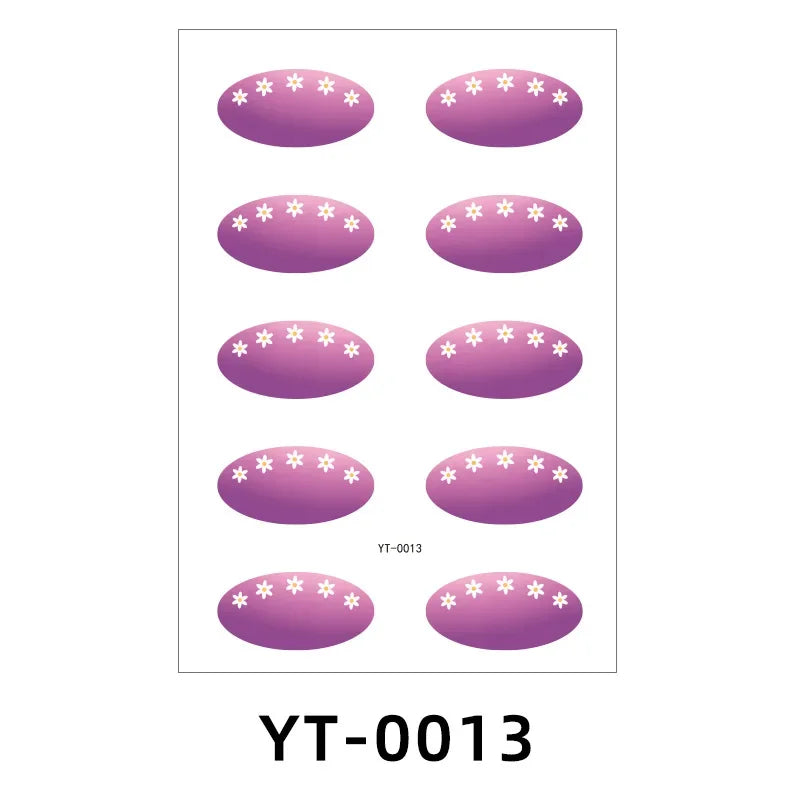 Adesivi Ombretto Occhi Waterproof – Stickers Trucco Party