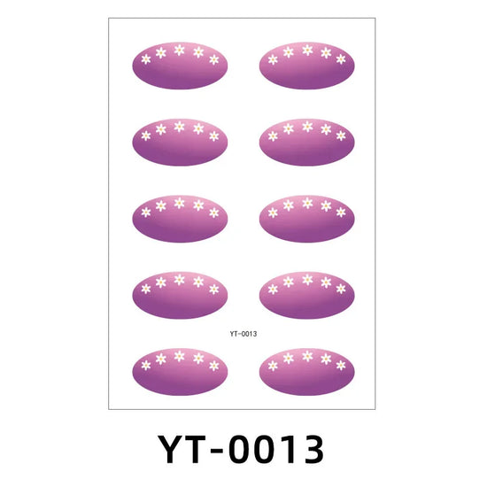 Adesivi Ombretto Occhi Waterproof – Stickers Trucco Party