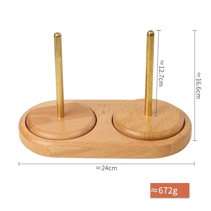 Supporto per filato 4 misure – Stand per bobine / gomitoli, strumento utile per maglia / uncinetto e organizzazione del filo