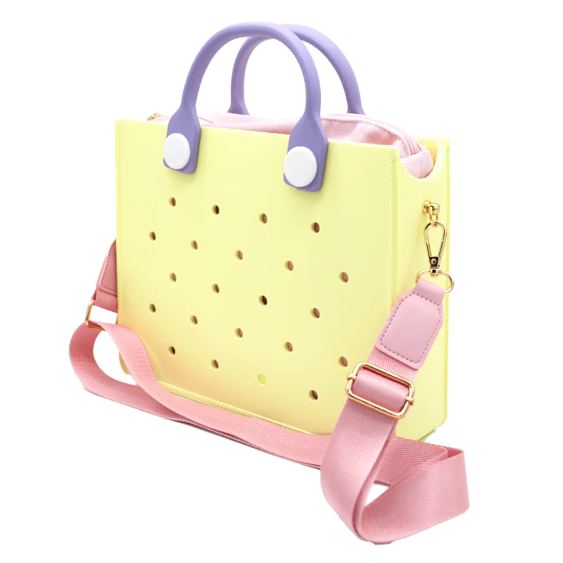 Borsa Bogg Personalizzabile con Fori per Spille - 27 Colori